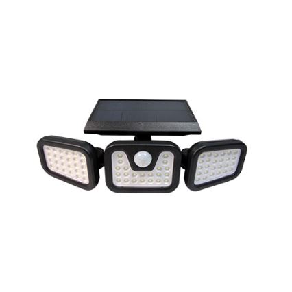 LED Εύκαμπτος ηλιακός προβολέας με αισθητήρα LED/15W/3,7V 2400 mAh IP54 4500K