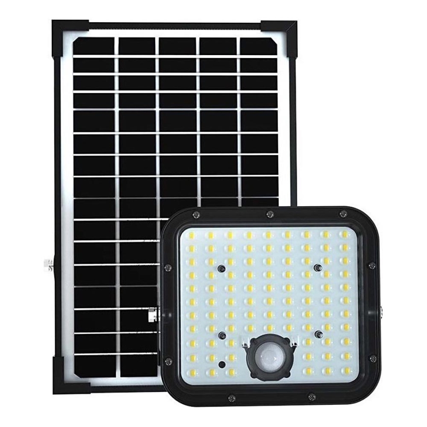 Ηλιακός προβολέας LED με αισθητήρα LED/30W/6,4V 4000K + τηλεχειριστήριο