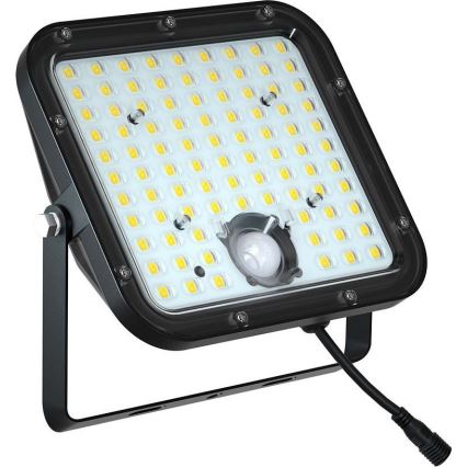 Ηλιακός προβολέας LED με αισθητήρα LED/30W/6,4V 6400K + τηλεχειριστήριο