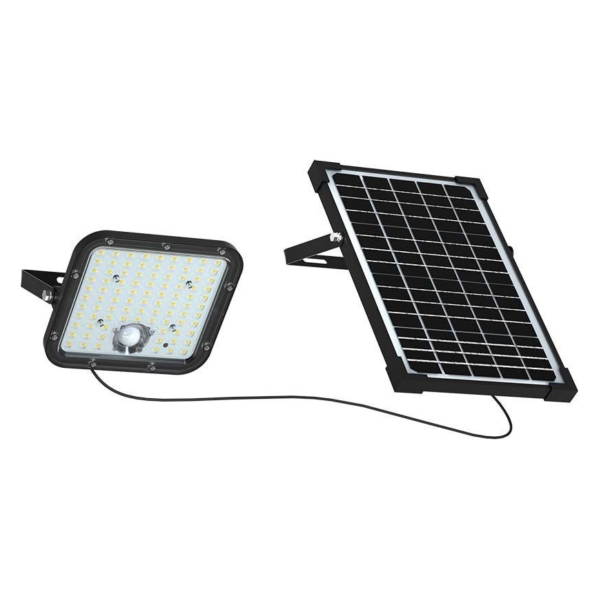Ηλιακός προβολέας LED με αισθητήρα LED/30W/6,4V 6400K + τηλεχειριστήριο