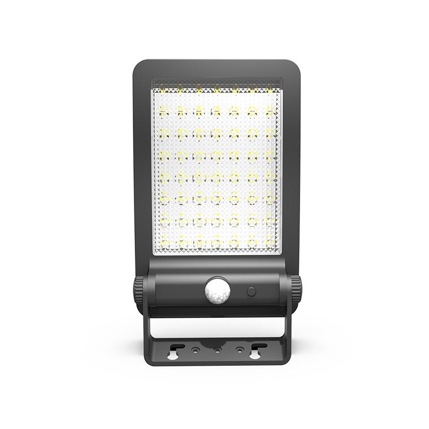 Ηλιακός προβολέας LED με αισθητήρα LED/5W/3,7V 4000K 1500 mAh IP54 μαύρο