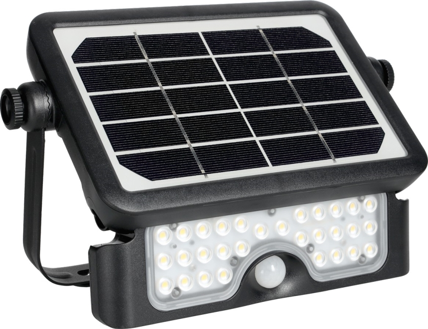 Ηλιακός προβολέας LED με αισθητήρα LED/5W/3,7V 4000K IP65 3000 mAh