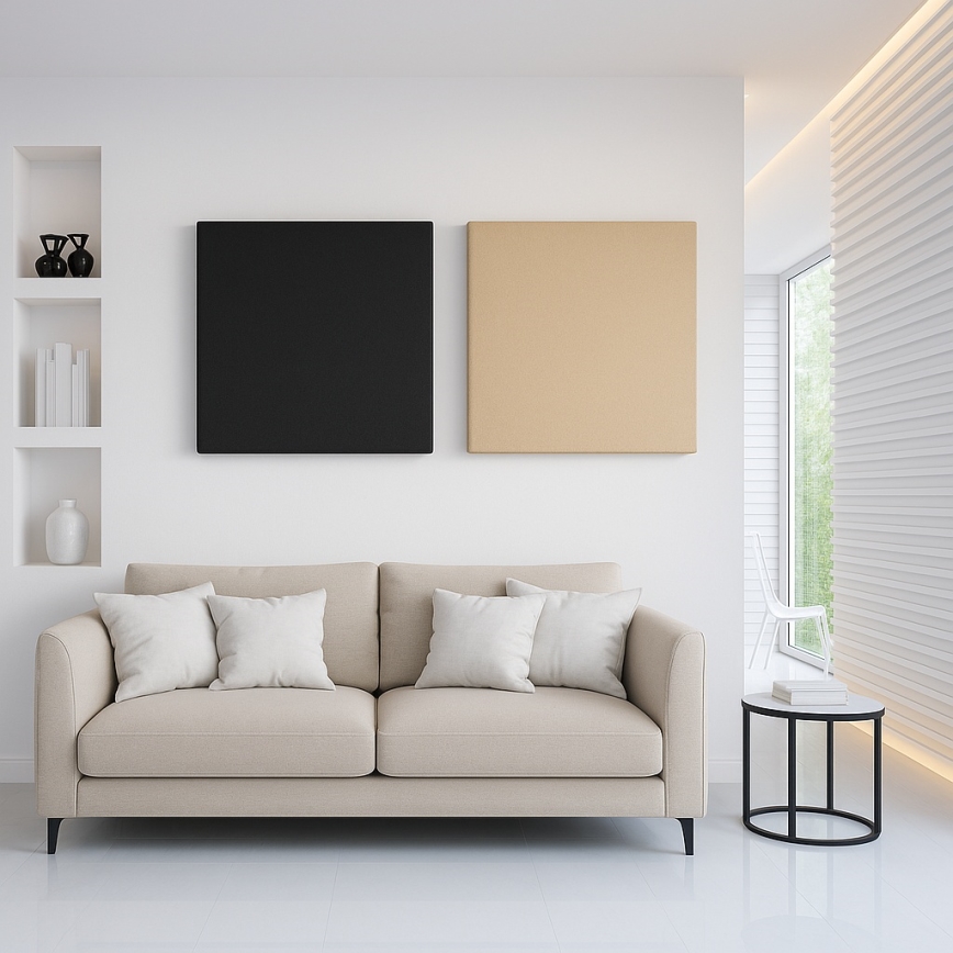 Ηχοαπορροφητικό πάνελ SILENCE 58x58 cm ανθρακί