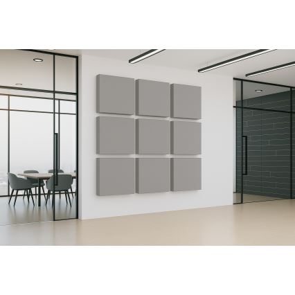 Ηχοαπορροφητικό πάνελ SILENCE 58x58 cm γκρι