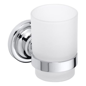 Θήκη για οδοντόβουρτσες 7x9,5 εκ. ασημί