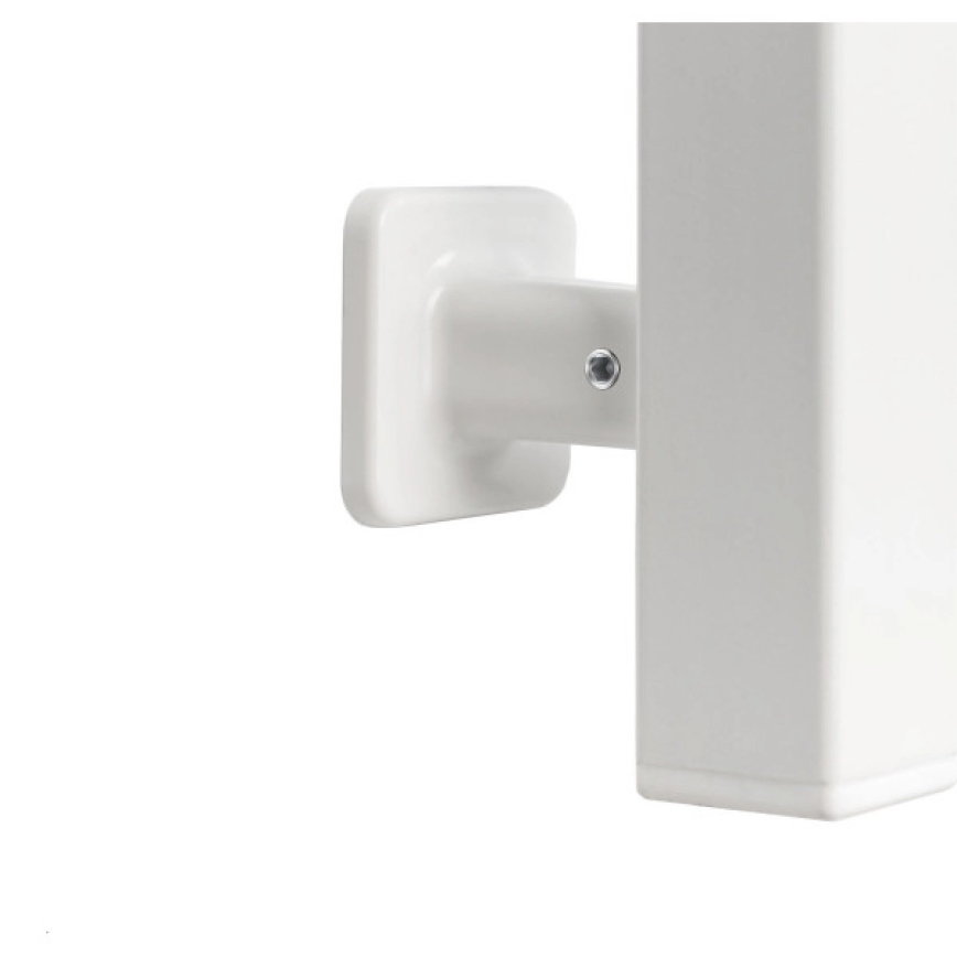 Πετσετοκρεμάστρα μπάνιου με θερμοστάτη AVANGARD 459W/230V 120,6cm IP44 λευκή δεξιά τετράγωνη