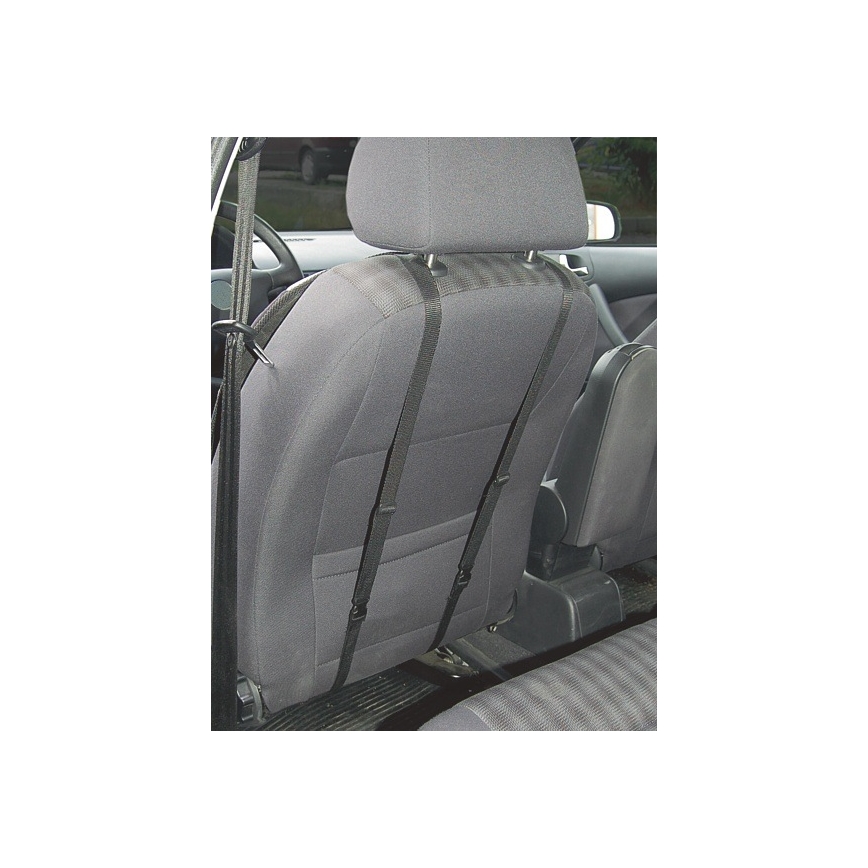 Θερμαινόμενο κάλυμμα καθισμάτων με θερμοστάτη 12V γκρι/μαύρο