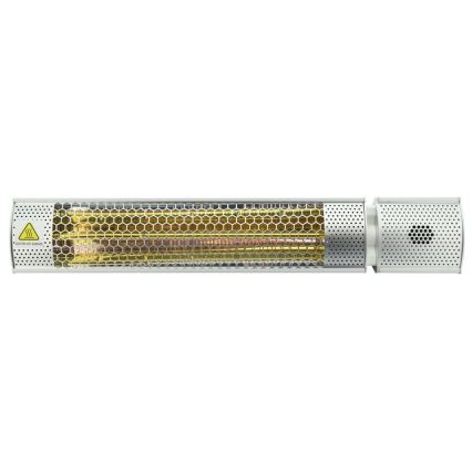 Θερμάστρα υπερύθρων 1000/2000W/230V IP55 + τηλεχειριστήριο