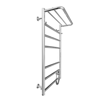 Θερμαντική πετσετοκρεμάστρα μπάνιου HOME 95W/230V 77x53 cm, ανοξείδωτο/χρώμιο, δεξιά