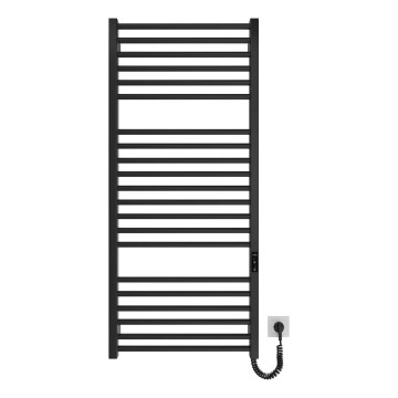 Θερμαντικό σώμα-σκάλα για μπάνιο HF DERBY 255W/230V 117x53 cm μαύρο