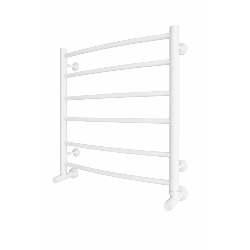 Θερμαντικό σώμα-σκάλα για μπάνιο INOX CLASSIC 122W/230V 57x53 cm ανοξείδωτο/λευκό