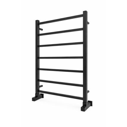 Θερμαντικό σώμα-σκάλα για μπάνιο INOX TOKIO 161W/230V 77x53 cm ανοξείδωτο/μαύρο