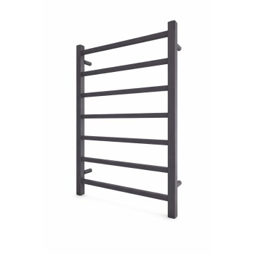 Θερμαντικό σώμα πετσετών για μπάνιο INOX TOKIO 161W/230V 77x53 cm, ανοξείδωτο ατσάλι/ανθρακί