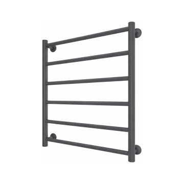 Θερμαντικό σώμα πετσετών μπάνιου INOX FLAT, 122W/230V, 57x43 cm, ανοξείδωτο/ανθρακί