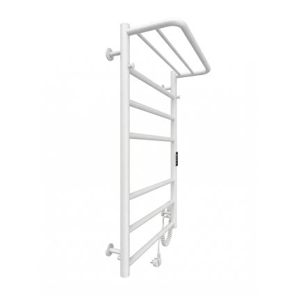 Θερμαντικό σώμα τύπου σκάλα για μπάνιο HOME 95W/230V 77x53 cm ανοξείδωτο/λευκό δεξιά