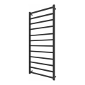 Θερμαντικό σώμα μπάνιου (σκάλα) INOX TOKIO 233W/230V 117x53 cm ανοξείδωτο/μαύρο