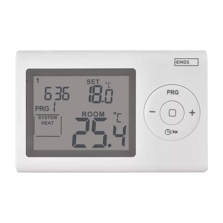 Θερμοστάτης προγραμματιζόμενος 2xAAA