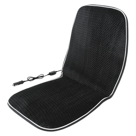 Θερμαινόμενο κάλυμμα καθισμάτων με θερμοστάτη 12V μαύρο