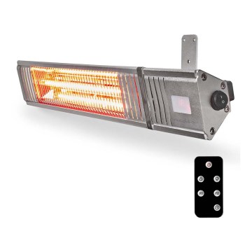 Θερμάστρα εξωτερικού χώρου 100W/2000W/230V IP65 + τηλεχειριστήριο