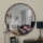 Καθρέπτης τοίχου GLOB δ. 59 cm καφέ