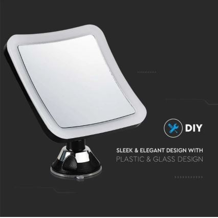 Καθρέφτης καλλωπισμού LED LED/3,2W/4,5V IP44