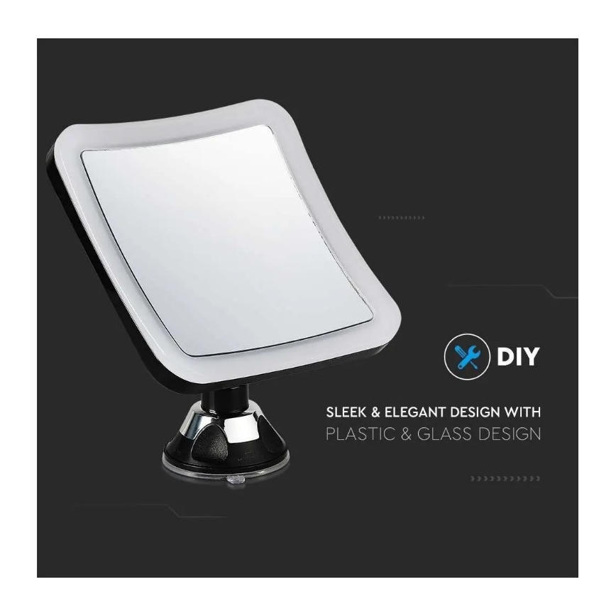 Καθρέφτης καλλωπισμού LED LED/3,2W/4,5V IP44