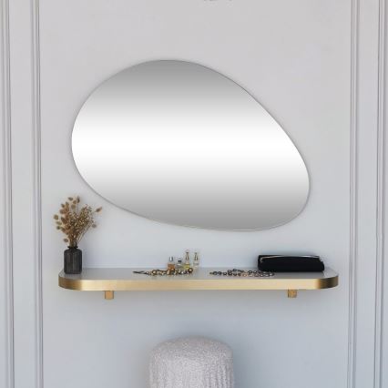 Καθρέφτης τοίχου PORP 60x90 cm χρυσαφί