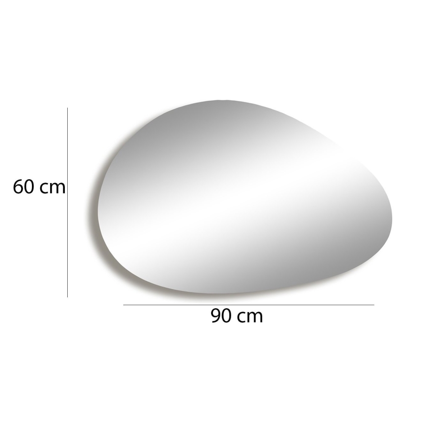 Καθρέφτης τοίχου PORP 60x90 cm χρυσαφί