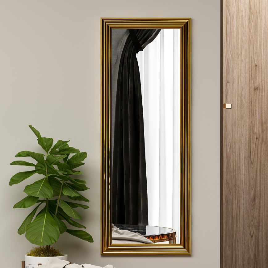 Καθρέφτης τοίχου SMOOTH 105x40 cm χρυσό