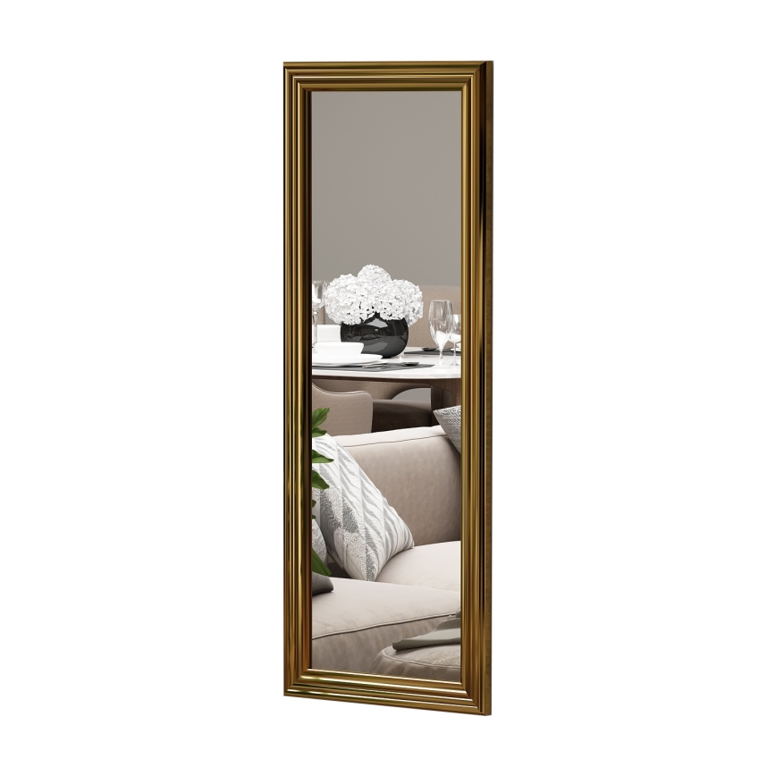 Καθρέφτης τοίχου SMOOTH 105x40 cm χρυσό