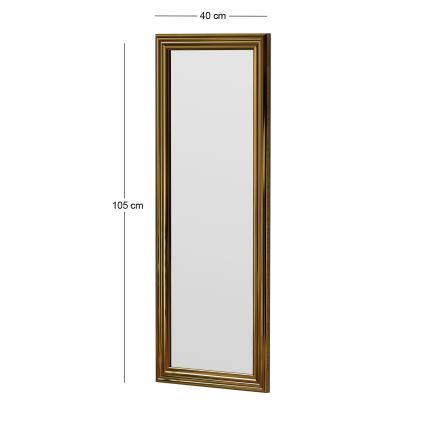 Καθρέφτης τοίχου SMOOTH 105x40 cm χρυσό