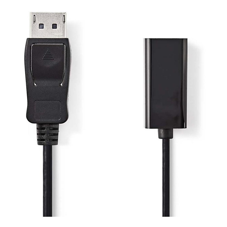 Καλώδιο HDMI με Βύσμα DisplayPort Plug - έξοδος HDMI 0.2 m