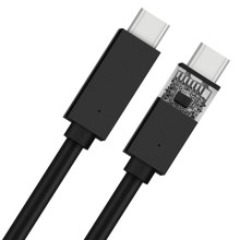 Καλώδιο USB USB-C 2.0 βύσμα 2m μαύρο
