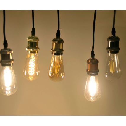 Καλώδιο τροφοδοσίας 1xE27/20W/230V χρυσαφί