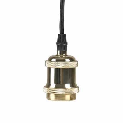 Καλώδιο τροφοδοσίας 1xE27/20W/230V χρυσαφί