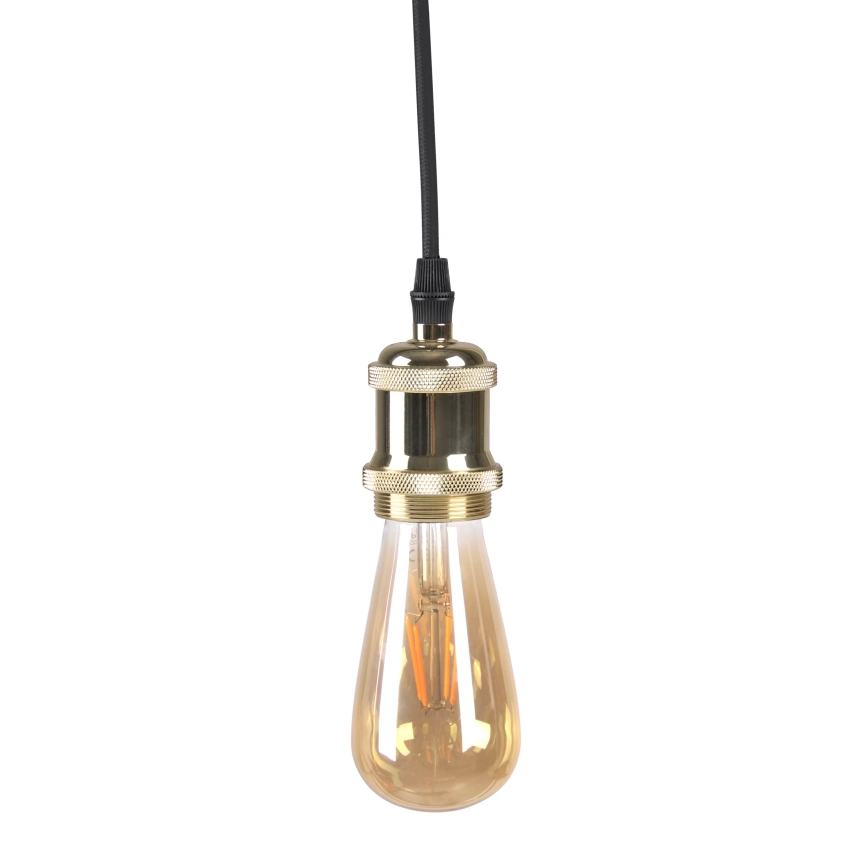 Καλώδιο τροφοδοσίας 1xE27/20W/230V χρυσαφί