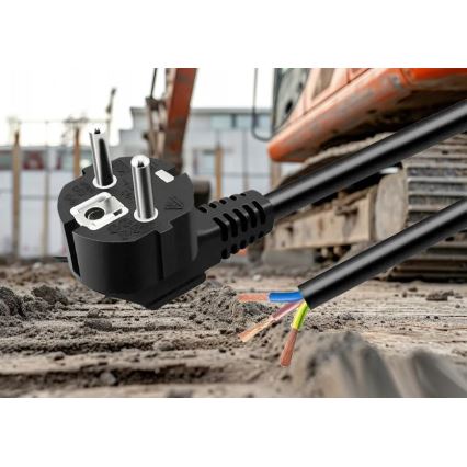 Καλώδιο τροφοδοσίας 3 m 230V μαύρο