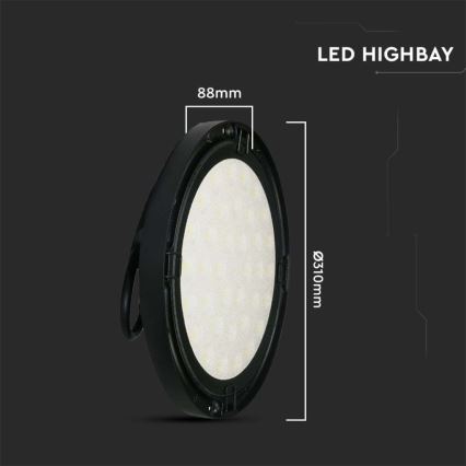 Καμπάνα LED φωτιστικό High Bay LED/200W/230V IP65 6500K