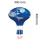 Καπέλο μπλε Αερόστατο E27 400x400 mm