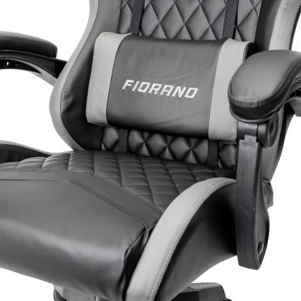 Καρέκλα gaming FIORANO μαύρο/γκρι