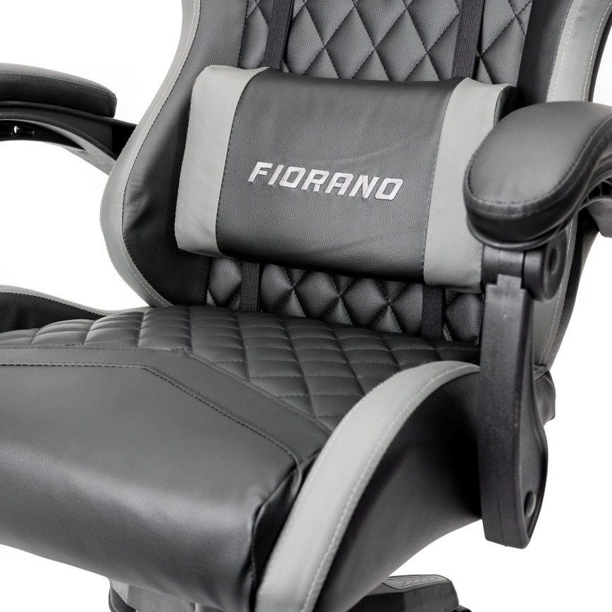 Καρέκλα gaming FIORANO μαύρο/γκρι