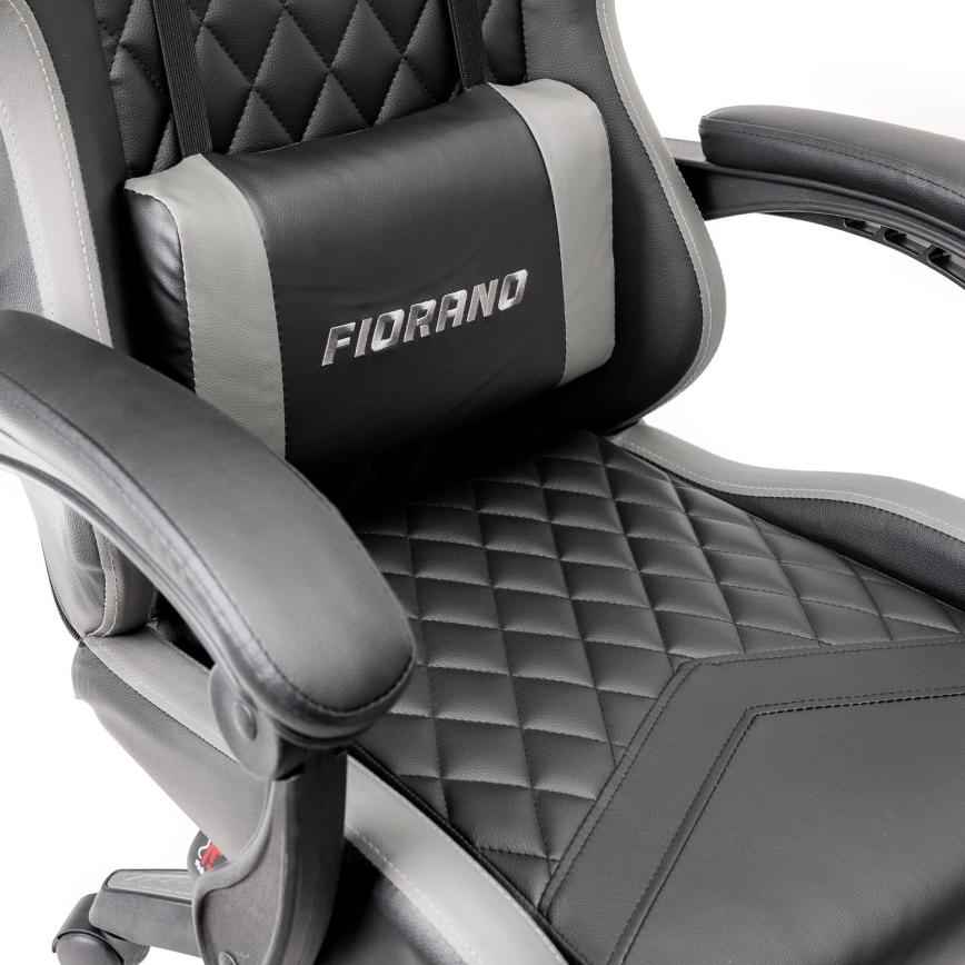 Καρέκλα gaming FIORANO μαύρο/γκρι