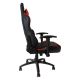 Καρέκλα gaming VARR Silverstone μαύρο/κόκκινο