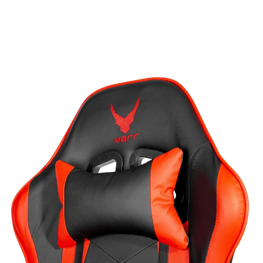 Καρέκλα gaming VARR Zolder μαύρο/κόκκινο