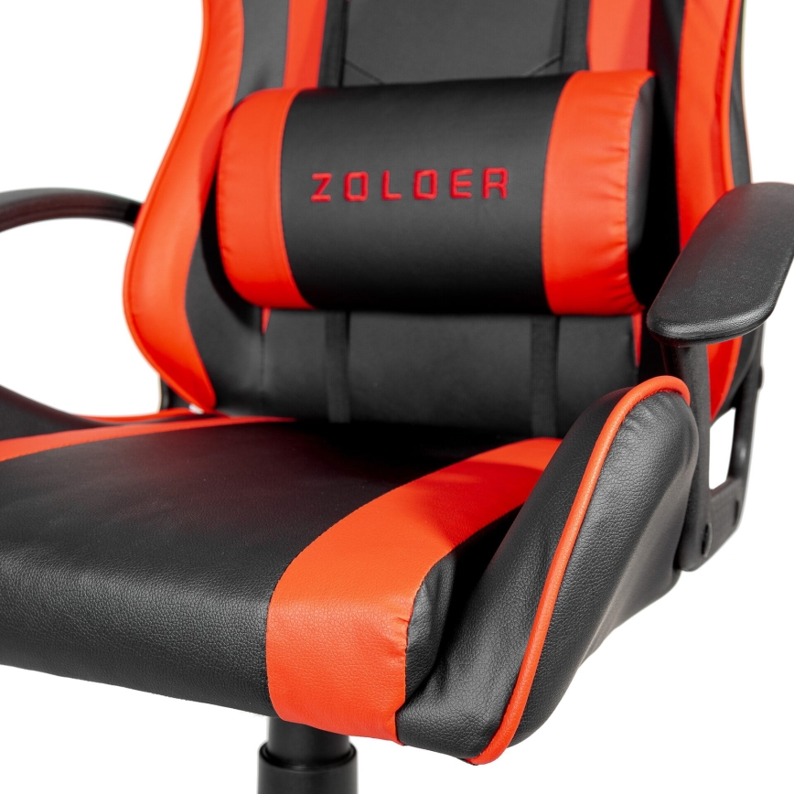 Καρέκλα gaming VARR Zolder μαύρο/κόκκινο