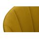 Καρέκλα τραπεζαρίας RIFO 86x48 cm κίτρινο/οξιά