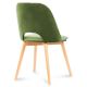 Καρέκλα τραπεζαρίας TINO 86x48 cm ανοιχτό πράσινο/οξιά