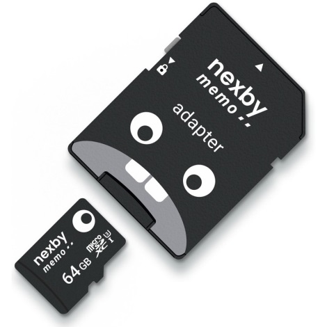 Κάρτα μνήμης MicroSDXC 64GB U3 100MB/s + SD adapter