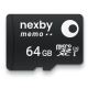 Κάρτα μνήμης MicroSDXC 64GB U3 100MB/s + SD adapter