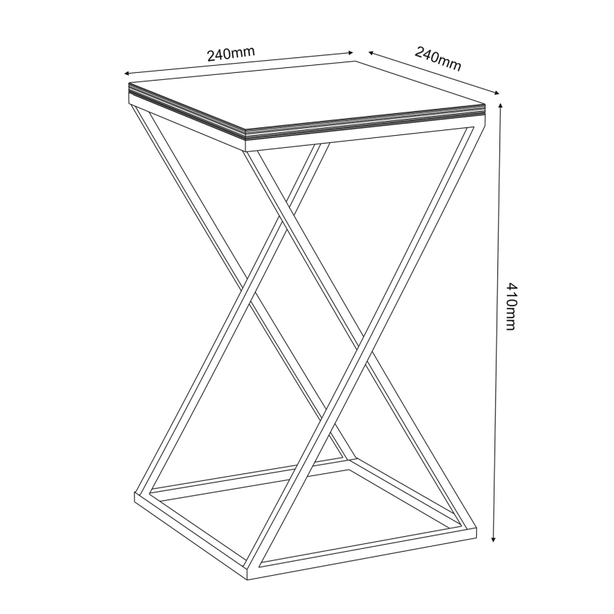 Κασπώ 40x24 cm λευκό